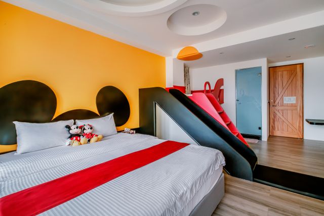 오션 파티 페밀리 펀 홈스테이 (Ocean Party Family Fun Homestay)-Sea View Family Room With Balcony-childlike innocence-4
