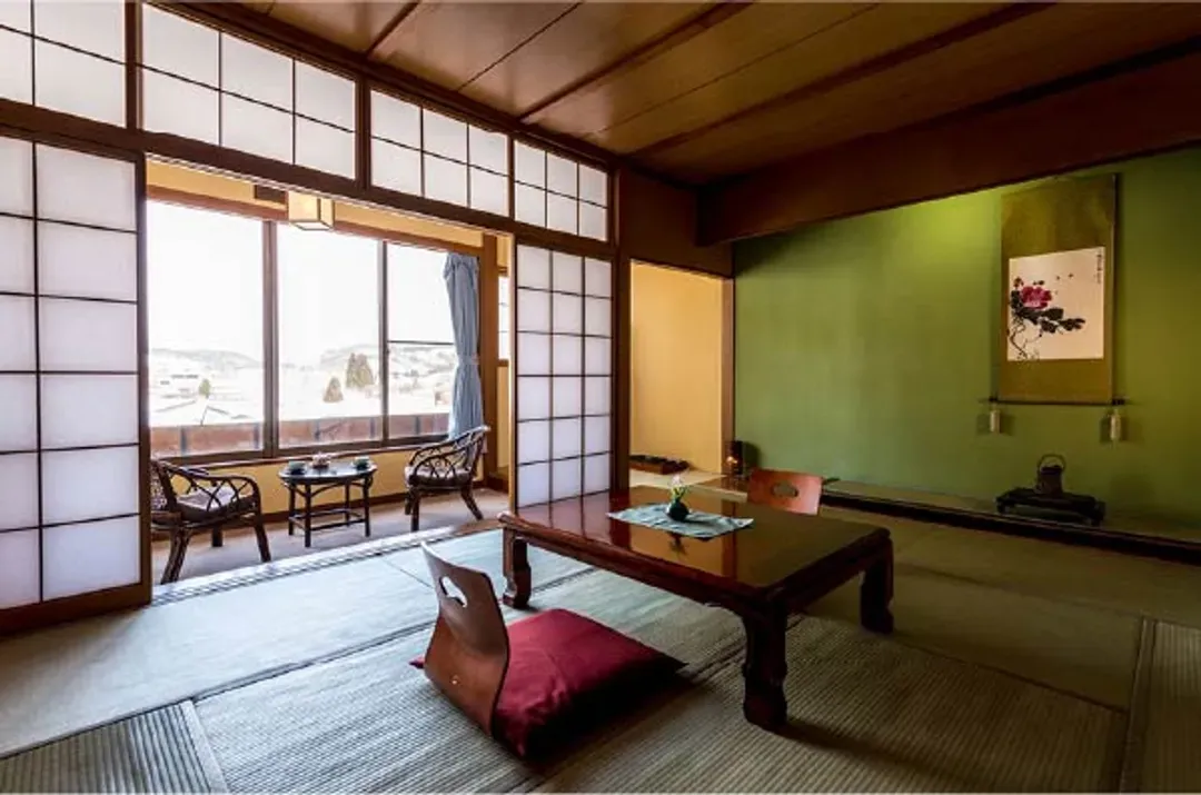 高見屋山川旅館｜米澤車站接駁/溫泉浴場/品嘗米澤牛