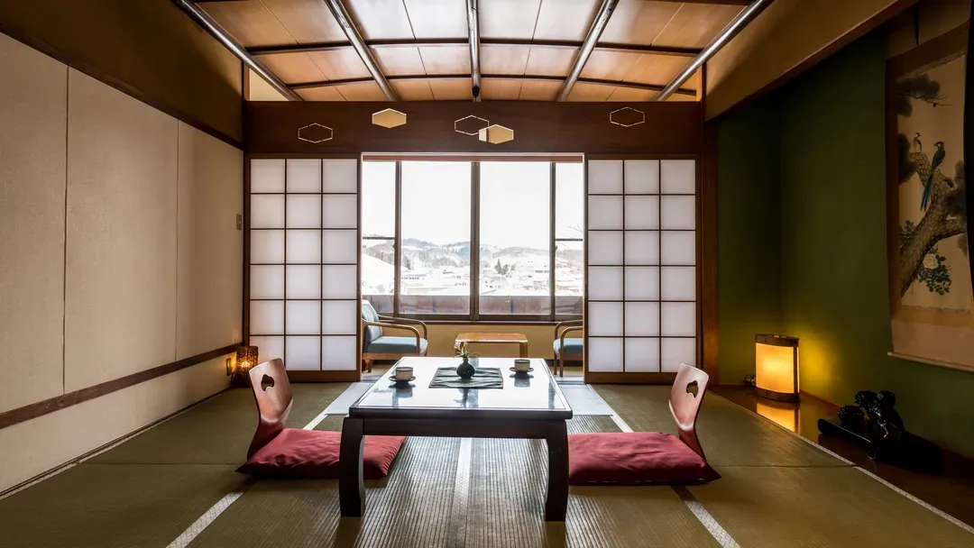 高見屋山川旅館｜米澤車站接駁/溫泉浴場/品嘗米澤牛