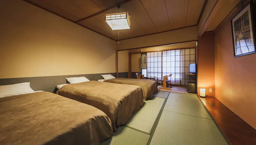 高见屋集团 藏王温泉 JURIN饭店｜免费接驳服务/藏王温泉滑雪场步行1分/藏王树冰步行5分