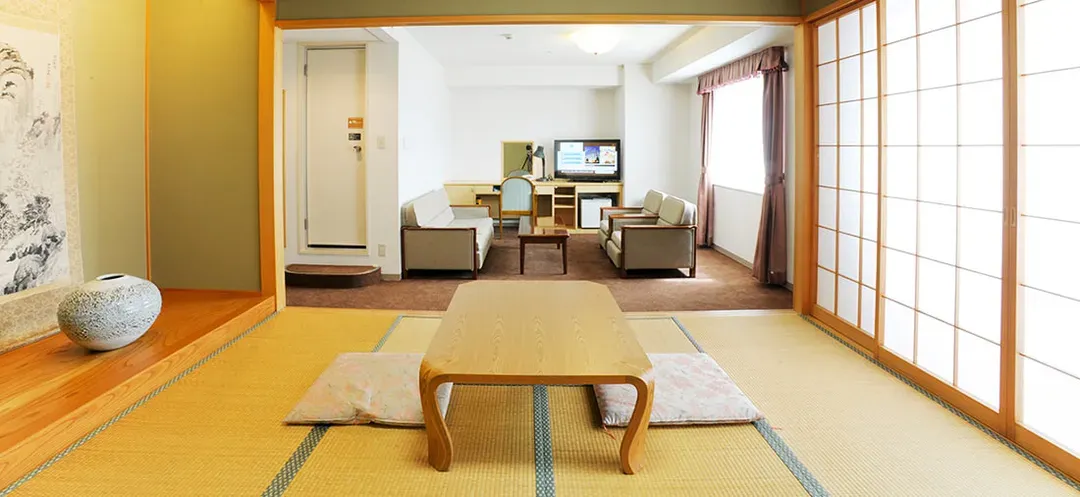 山形国际饭店｜JR山形站步行8分/山形城迹开车9分/诹访神社步行11分