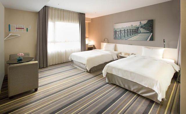 承億文旅 淡水吹風．Tamsui 新北市旅館264號-藍天雅致雙人房--ROOM ONLY-1