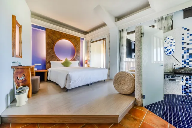서던 선 홈스테이 북관 (Southern Sun Homestay North House)-Double room with sea view-1