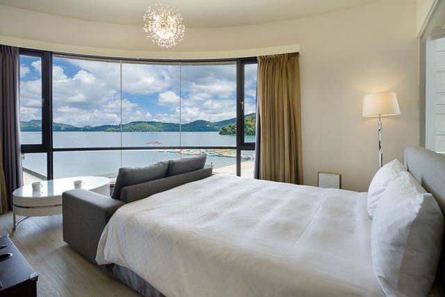 후위 레이크뷰 비앤비 (HU YUE LakeView B&B)-Deluxe Family Room with Lake View-3