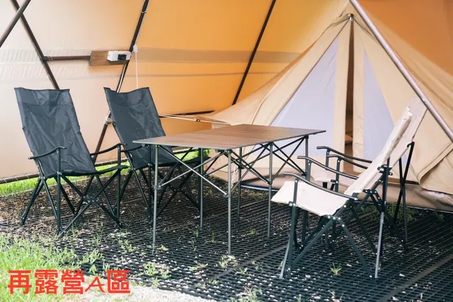 衝到山上去放空/再~露營露營區|屋脊帳、豪華露營、可選購烤肉-【免裝備】再露營A區北歐鐘型帳 ll 4人入住(上限5人)-6