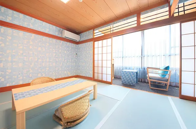 鬼怒川溫泉丸京旅館｜鬼怒川溫泉站徒步3分/大浴場/日光東照宮開車40分-〈水〉和室｜8張榻榻米【不挑房間】-2