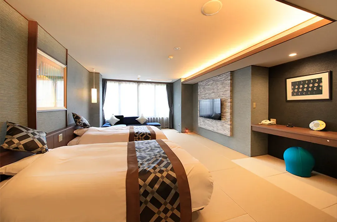 鬼怒川温泉丸京旅馆｜鬼怒川温泉站徒步3分/大浴场/日光东照宫开车40分