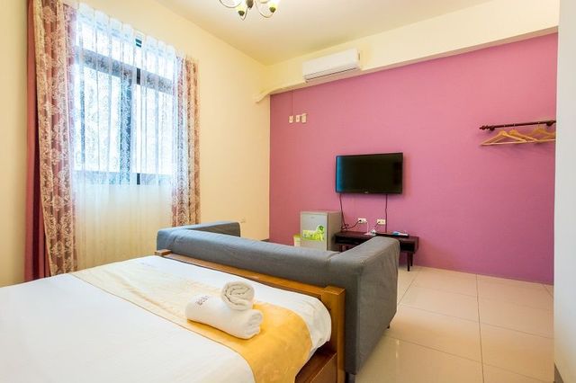 墾丁沐晨旅店｜可12人包棟｜65吋智慧聯網電視、歡唱設備、電動麻將、烤肉、switch遊戲機-標準雙人房-3