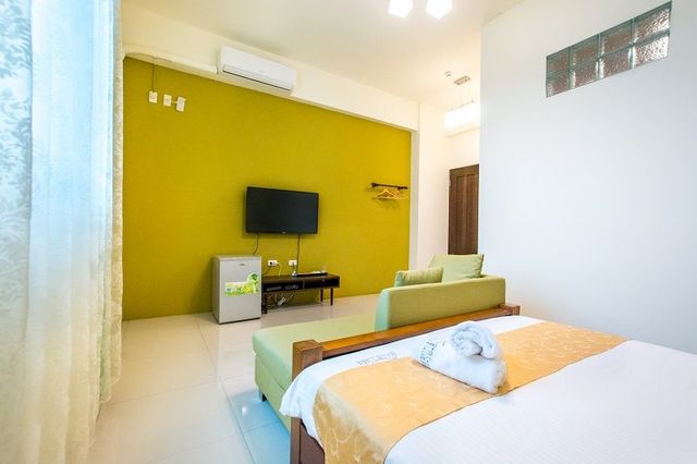 墾丁沐晨旅店｜可12人包棟｜65吋智慧聯網電視、歡唱設備、電動麻將、烤肉、switch遊戲機-標準雙人房-7