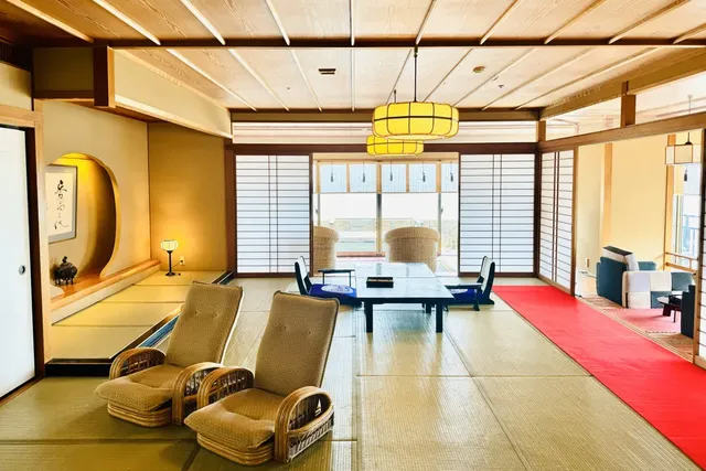 和風旅館 肅 海風-附露天浴池的客房｜5人-9