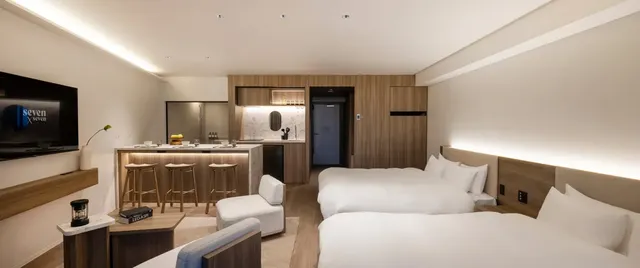 seven x seven 糸島-高級雙床房-1