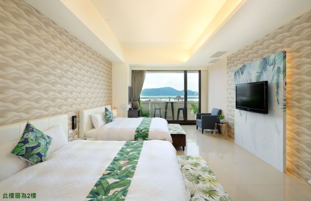 후위 레이크뷰 비앤비 (HU YUE LakeView B&B)-Low Floor Lake View Family Room-2