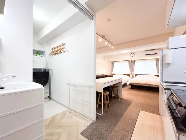 GoenStay｜Harajuku. Takashita. Ometosando walk 5mins-1A New Open Harajuku Family Room 5-6 People-14