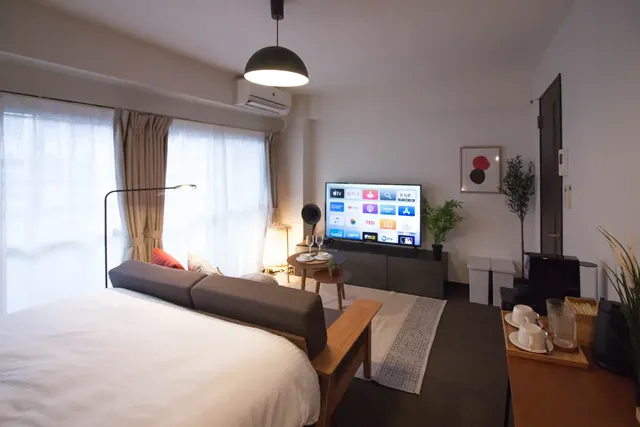 GoenStay｜Harajuku. Takashita. Ometosando walk 5mins-2A Cozy Couple Suite-3