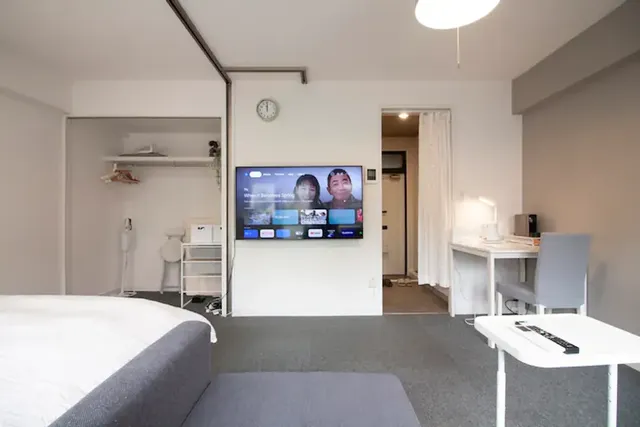 GoenStay｜Harajuku. Takashita. Ometosando walk 5mins-2B Cozy 3-4 People Family Room-4