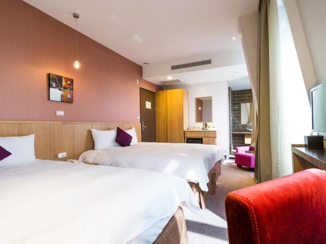 치진 비치 호텔 (Qijin Beach Hotel)-Family Room View Room-6