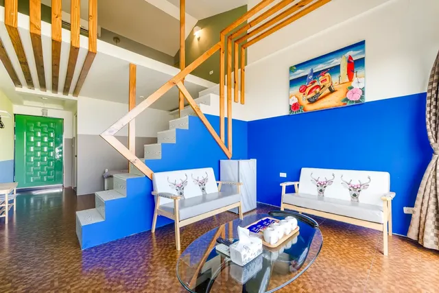 小琉球 幸福海景villa-樓中樓四人房-6