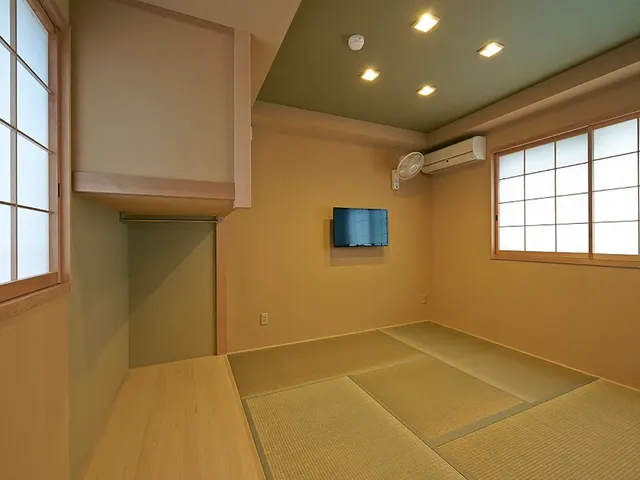 素居旅館-傳統雙床間-帶衛浴-2