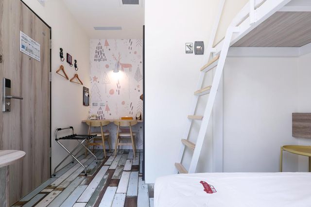 MINI HOTELS  -  台中火車站館-歐趣雙床房-2