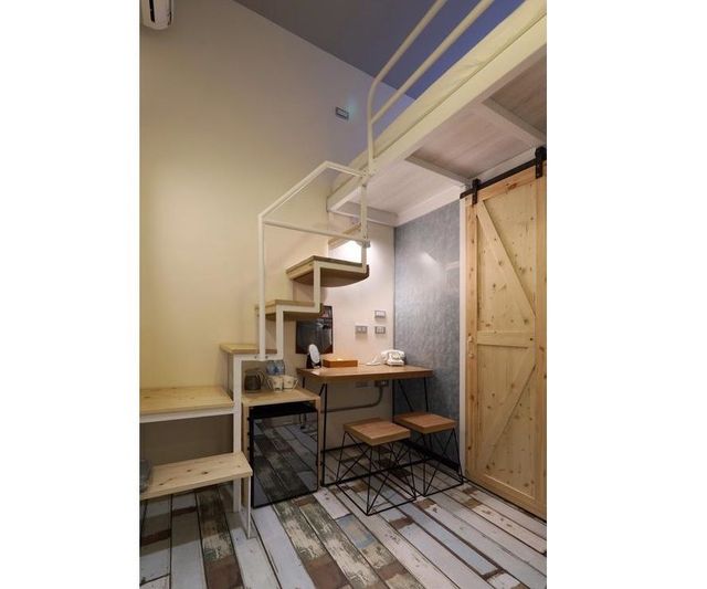 MINI HOTELS  -  台中火車站館-歐趣四人房-6