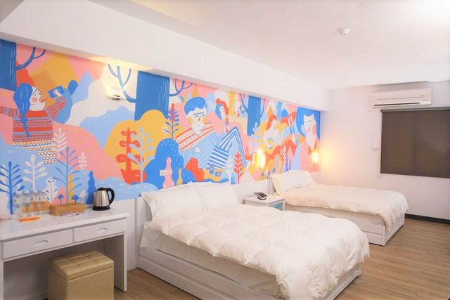 Mido Hotel Taitung City-Family quadruple room-4