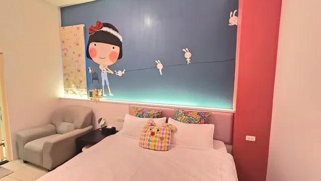 超平價渡假民宿-101可愛兔兔雙人房-6