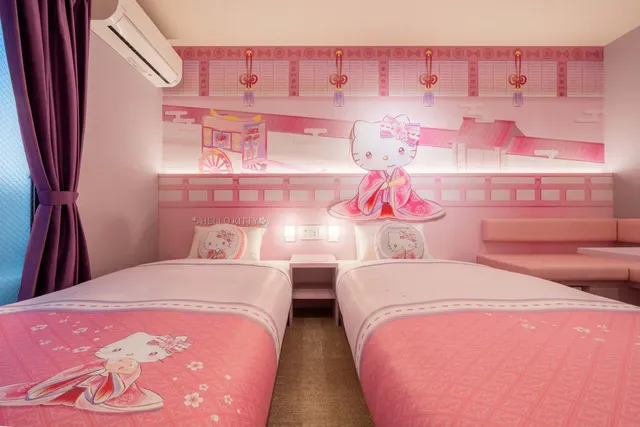 RESI STAY 八坂｜近安井金比羅宮/方便至八坂神社-HELLO KITTY房【不挑房】-3
