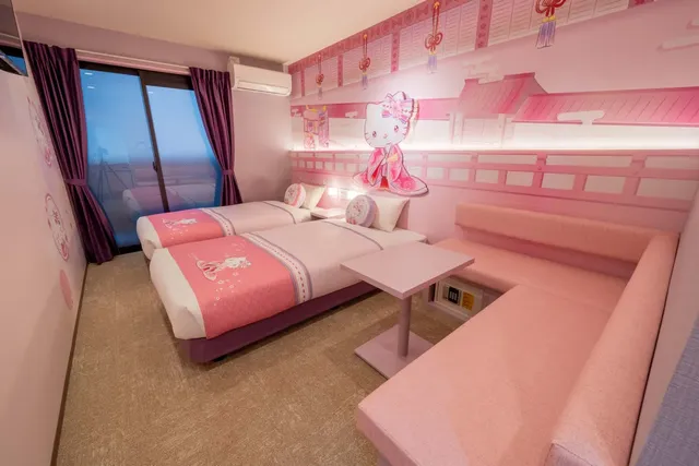 RESI STAY 八坂｜近安井金比羅宮/方便至八坂神社-HELLO KITTY房【不挑房】-1
