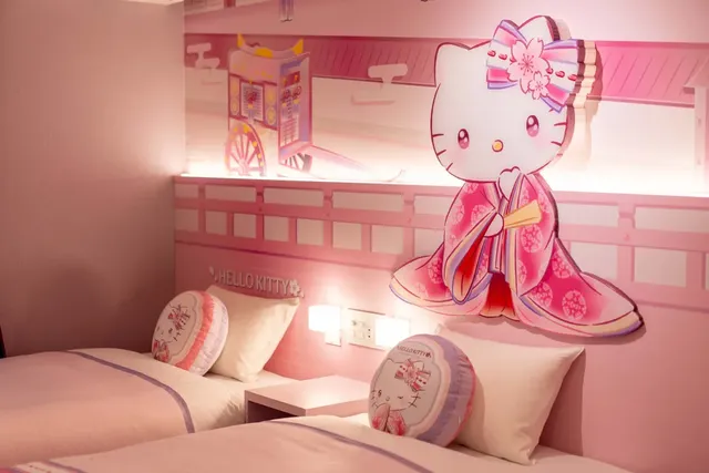 RESI STAY 八坂｜近安井金比羅宮/方便至八坂神社-HELLO KITTY房【不挑房】-2