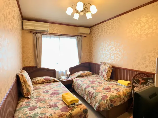 Pension Puppy Tail|函館站步行5分鐘/免費停車位-Twin Room with Private Bathroom - Non-Smoking-1
