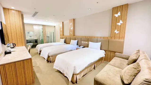 友愛京賞國際大飯店-無窗三人房-1