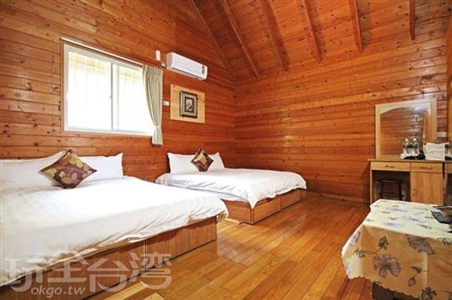 더믈 레이크 비앤비 (Double Lake B&B)-Wooden house quadruple room-3