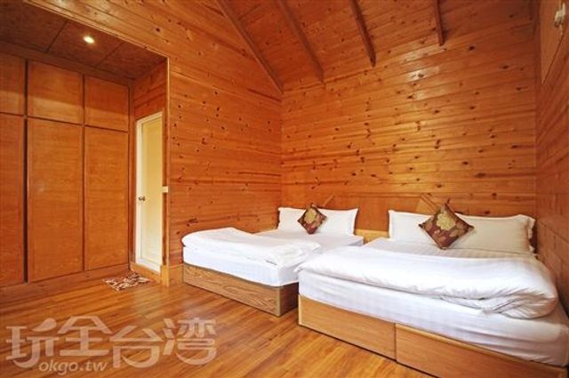 더믈 레이크 비앤비 (Double Lake B&B)-Wooden house quadruple room-6