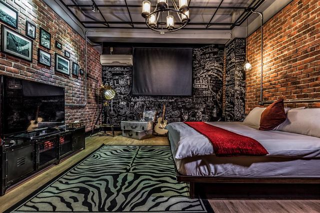 Bellus Inn｜老屋空間再造、設計旅店-工業風房型-1