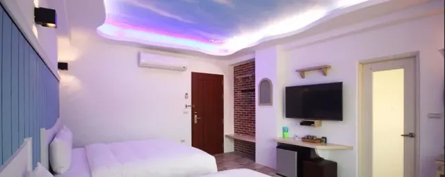 海的小嶼度假旅店-豪華觀景四人房-附陽台-6