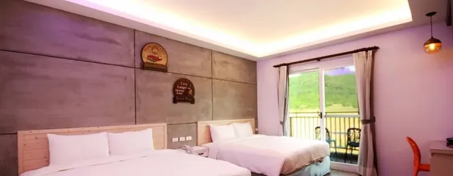 海的小嶼度假旅店-標準四人房-露台-7