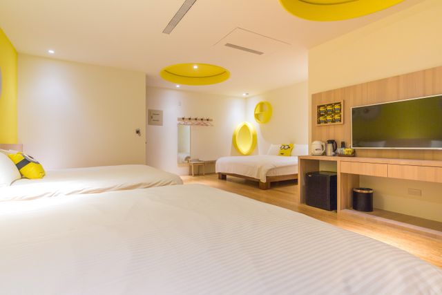 천펀 홈스테이 (Chen Feng Homestay)-Family Room with Garden View-5