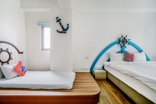 오션 파티 페밀리 펀 홈스테이 (Ocean Party Family Fun Homestay)-Superior Triple Room With Balcony-party-2