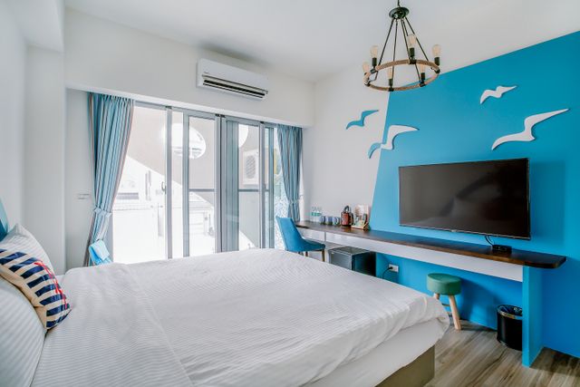 오션 파티 페밀리 펀 홈스테이 (Ocean Party Family Fun Homestay)-Superior Triple Room With Balcony-party-6