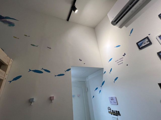愛樂-黑貓館｜緊鄰大東夜市-401海底世界2~4人套房(可加床)(自助入住，請一定要加賴以取得入住步驟）-2