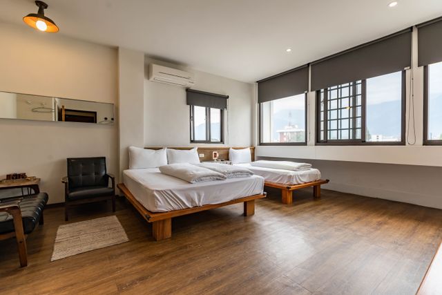 小旅行迷你公寓 | LOFT 輕工業風-家庭四人房-2