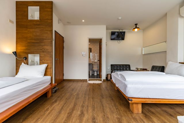 小旅行迷你公寓 | LOFT 輕工業風-家庭四人房-1