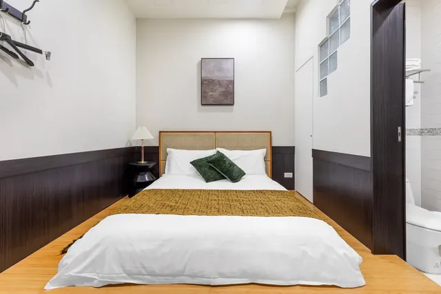 九份 和風小築智能入住旅宿丨近老街-經濟雙人房-無窗房-6