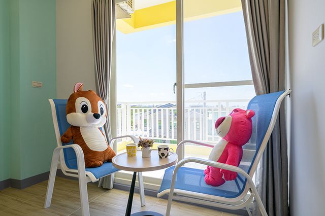 웬디 머더 홈스테이 (Wendy Mother Homestay)-Deluxe Water View Double Room (2F)-5