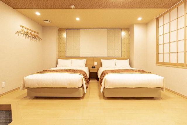 NAGOMI飯店 日暮里｜三河島站步行1分/近日暮里站/方便至成田機場-高級雙床房-5