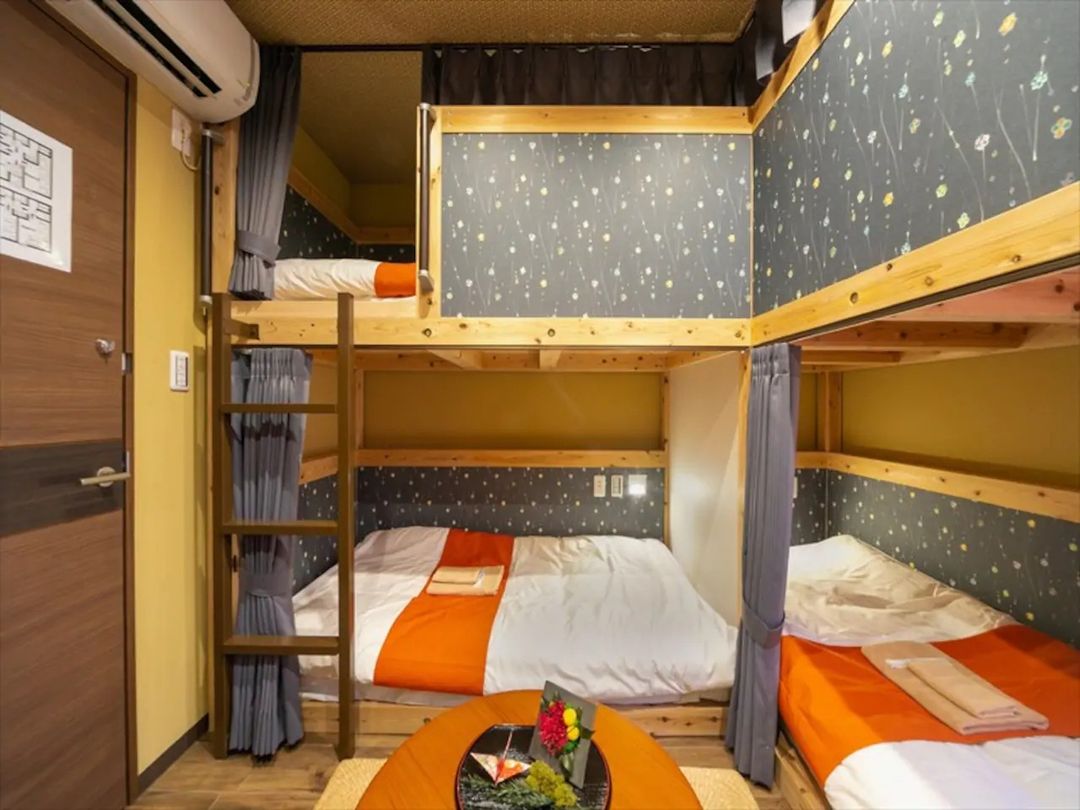 Haneda 2km / 5min by car / 7min by train / Private bedroom / Wi-Fi / Convenient transport / Late-night & early-morning departures