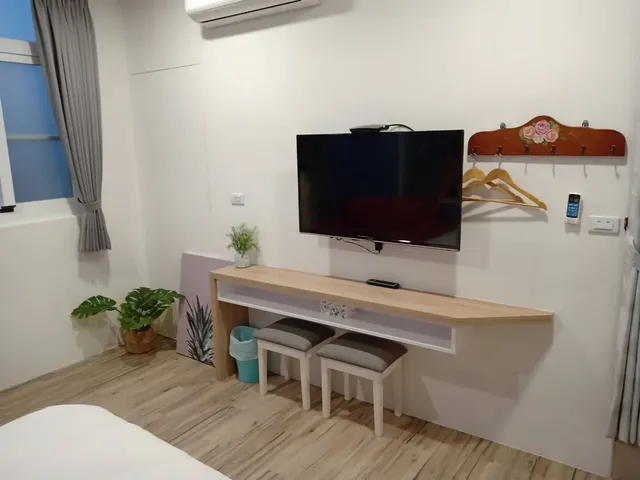 鐵道小屋民宿-4樓牽牽雙人房-4