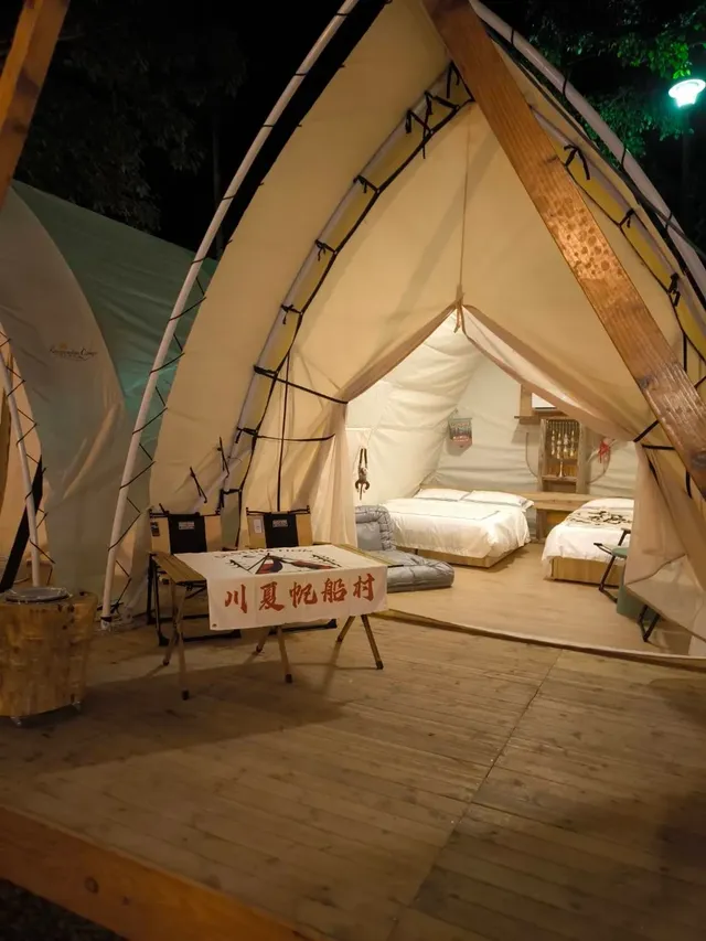 帆船村露營區｜獨家7折起！豪華露營一泊三食-【豪華露營】A永利-2