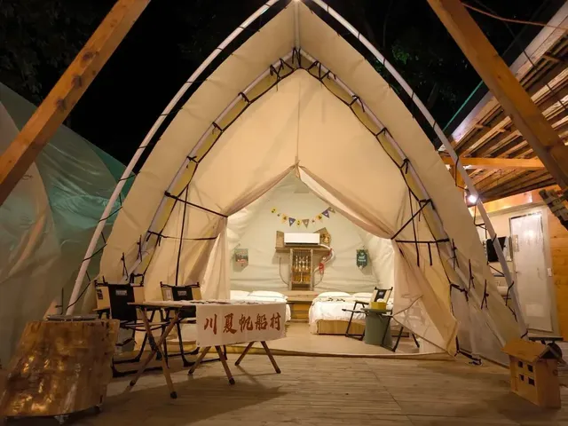 帆船村露營區｜獨家7折起！豪華露營一泊三食-【豪華露營】B銀河-2