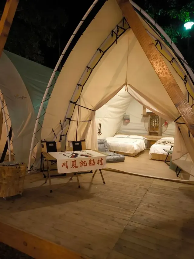 帆船村露營區｜獨家7折起！豪華露營一泊三食-【豪華露營】D葡京-2